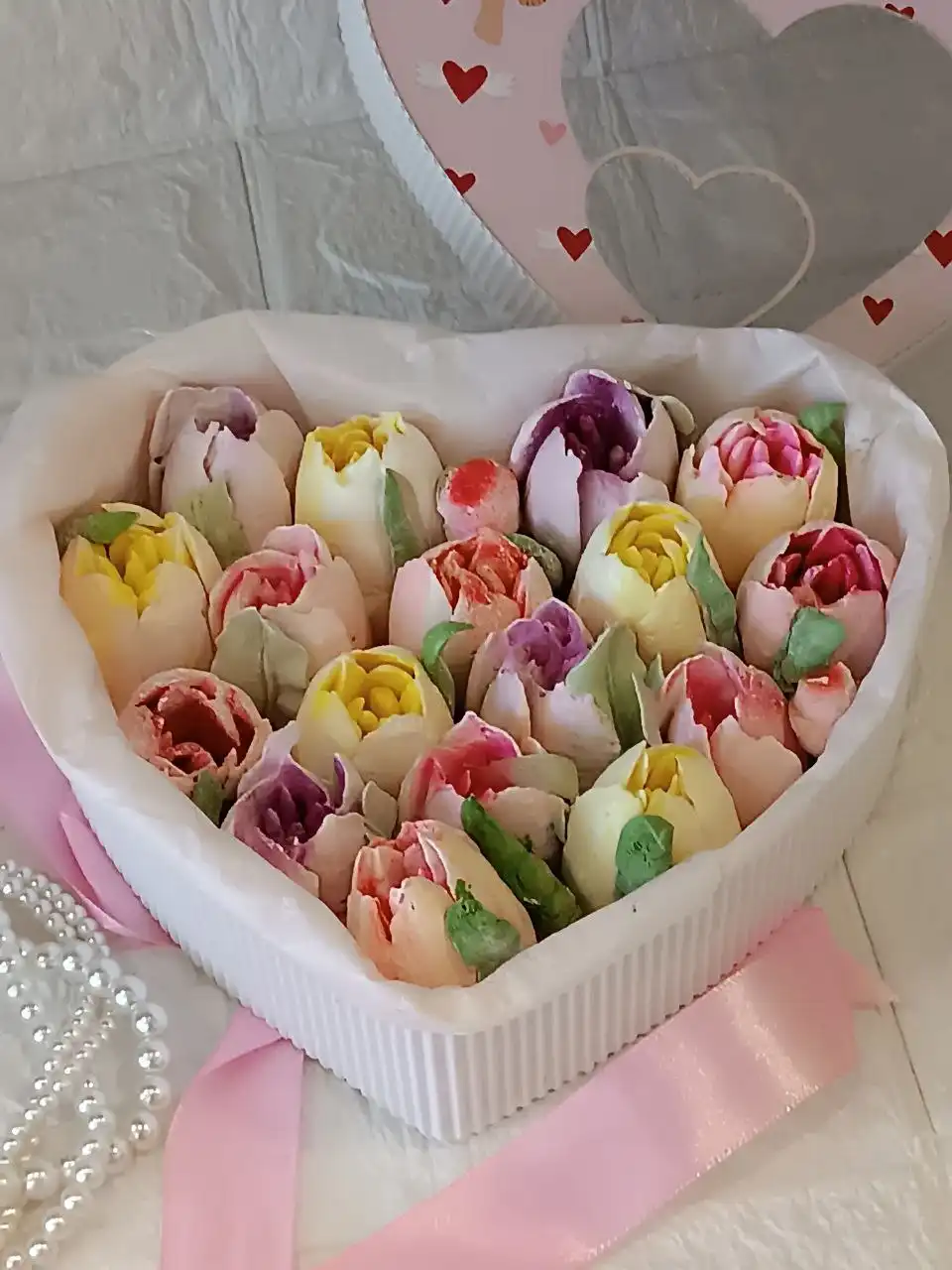 Букет из зефира ручной работы к 8 марта - Подарки ручной работы (Хобби и отдых) в Чебоксары