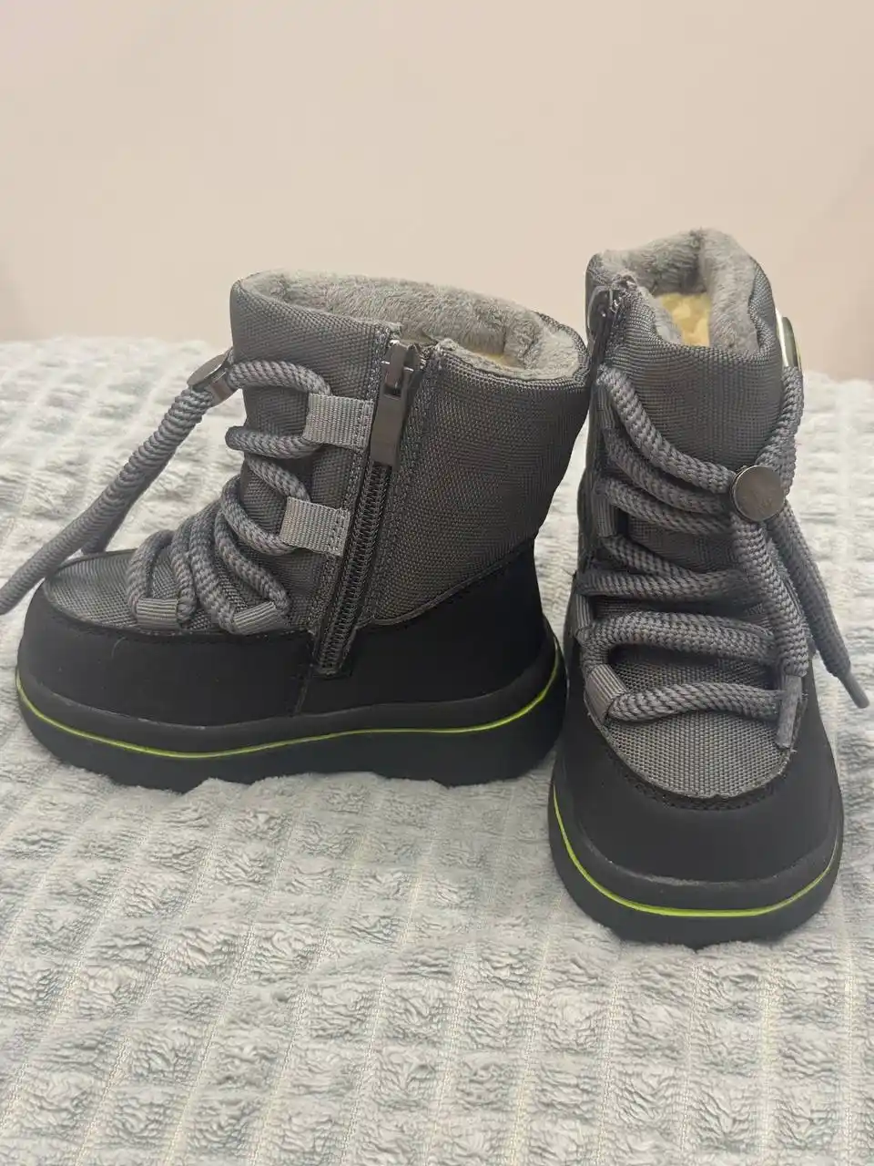 Дутики зимние с натуральной шерстью