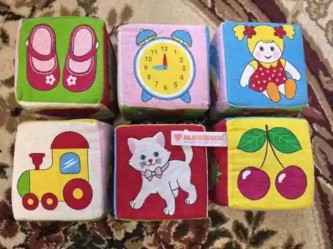 Большие мягкие кубики Мякиши - Товары для детей в Королев