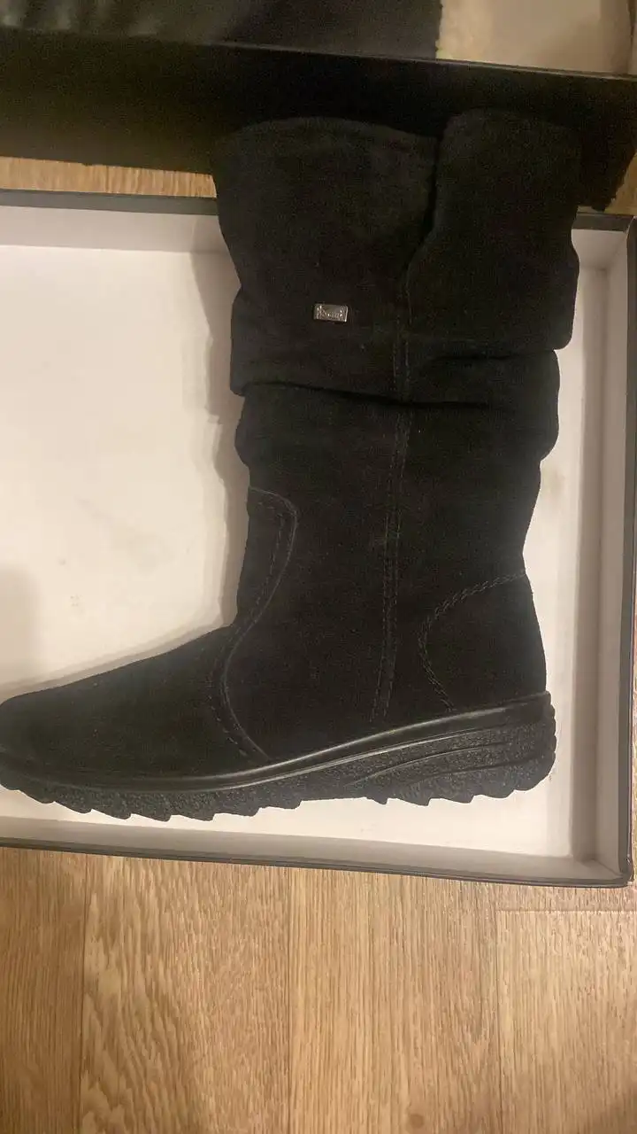 Сапоги Reiker натур замша