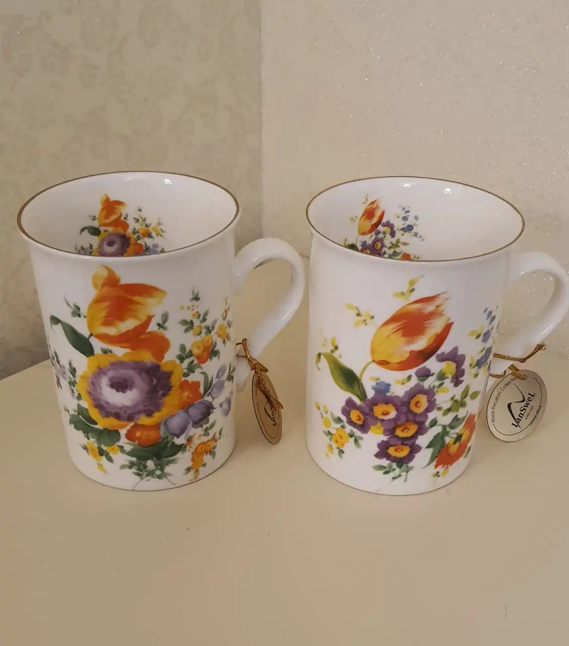 Продажа новых фарфоровых чашек