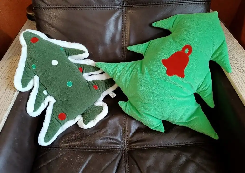 Новогодние подушки оригинальные