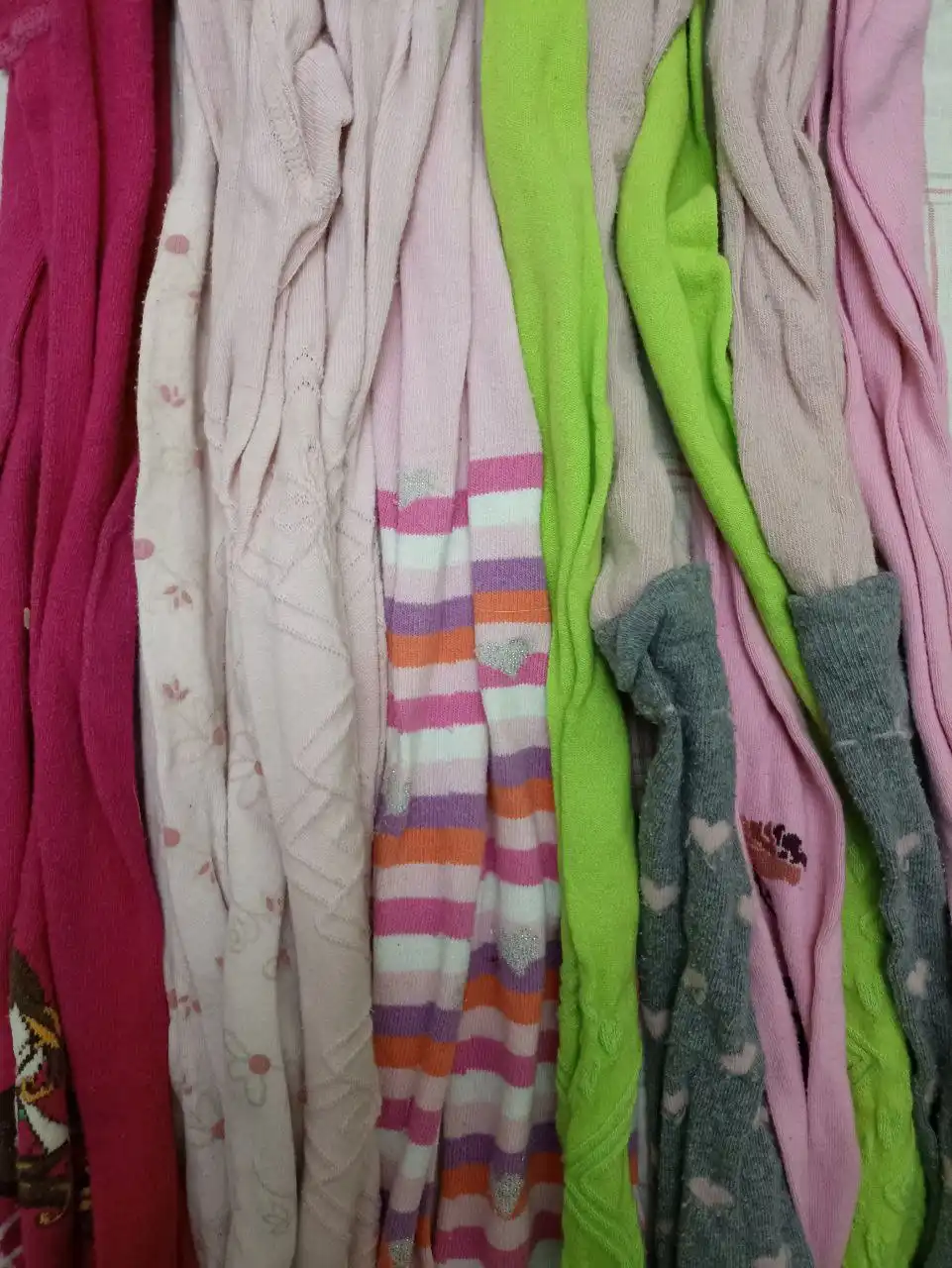 Колготки х/б для девочек б/у рост 128-164