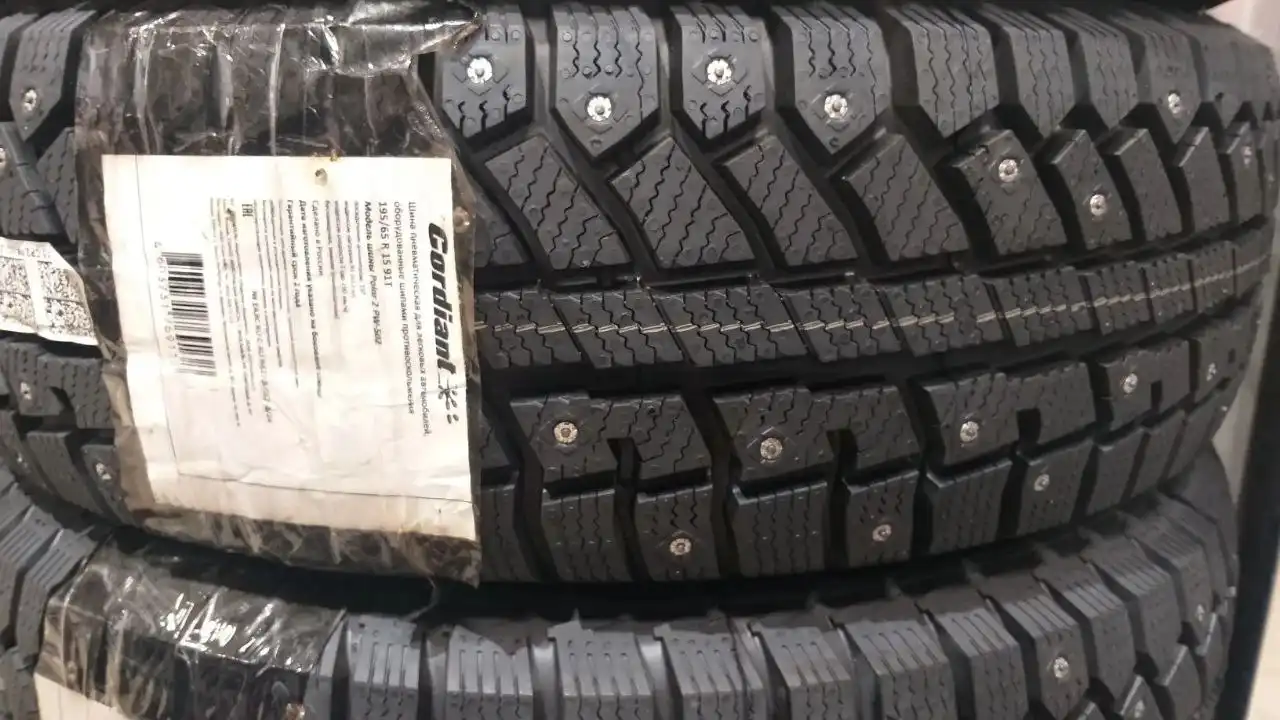 Новые зимние шипованные шины Viatti и Polar 2