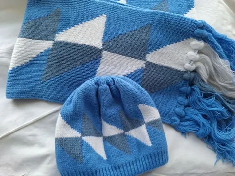 Комплект шапка и шарф - Одежда в Королев