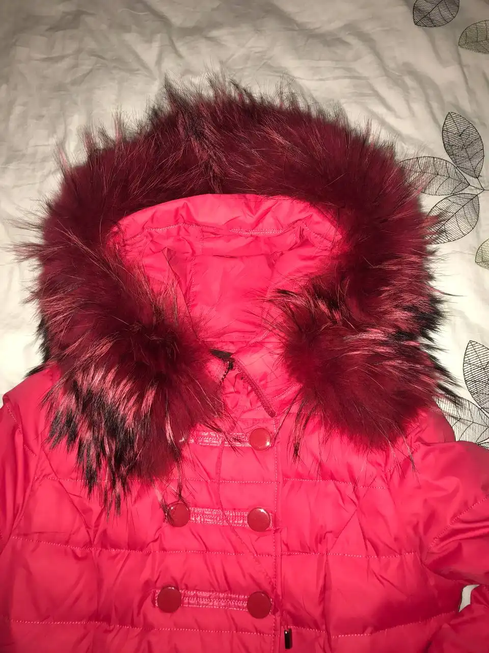 Зимний пуховик размер 42