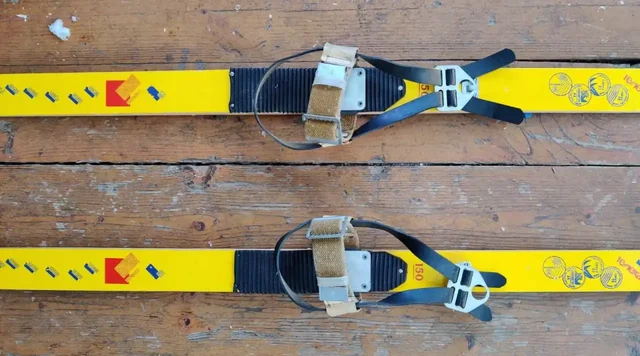 Подростковые беговые лыжи ТЕЛЕХАНЫ с креплениями - Хобби и отдых в Королёв