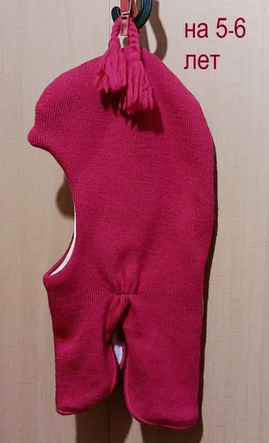 Зимняя шапка-шлем и варежки KERRY для детей 5-6 лет - Одежда в Королёв