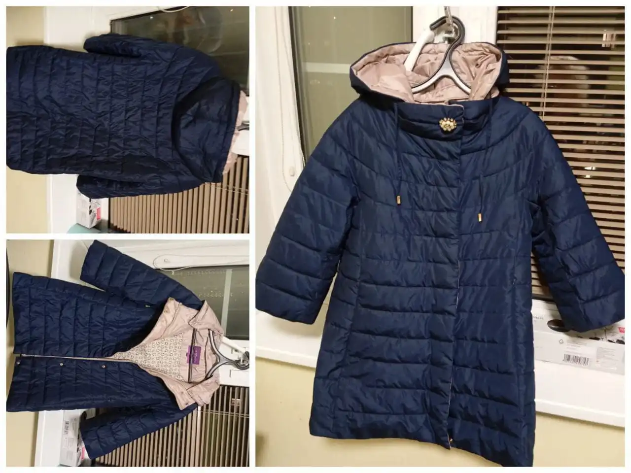 Женское молодёжное пальто осень размер 42-44