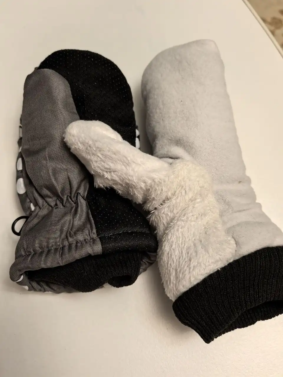 Демисезонные варежки для детей 1,5-3 лет