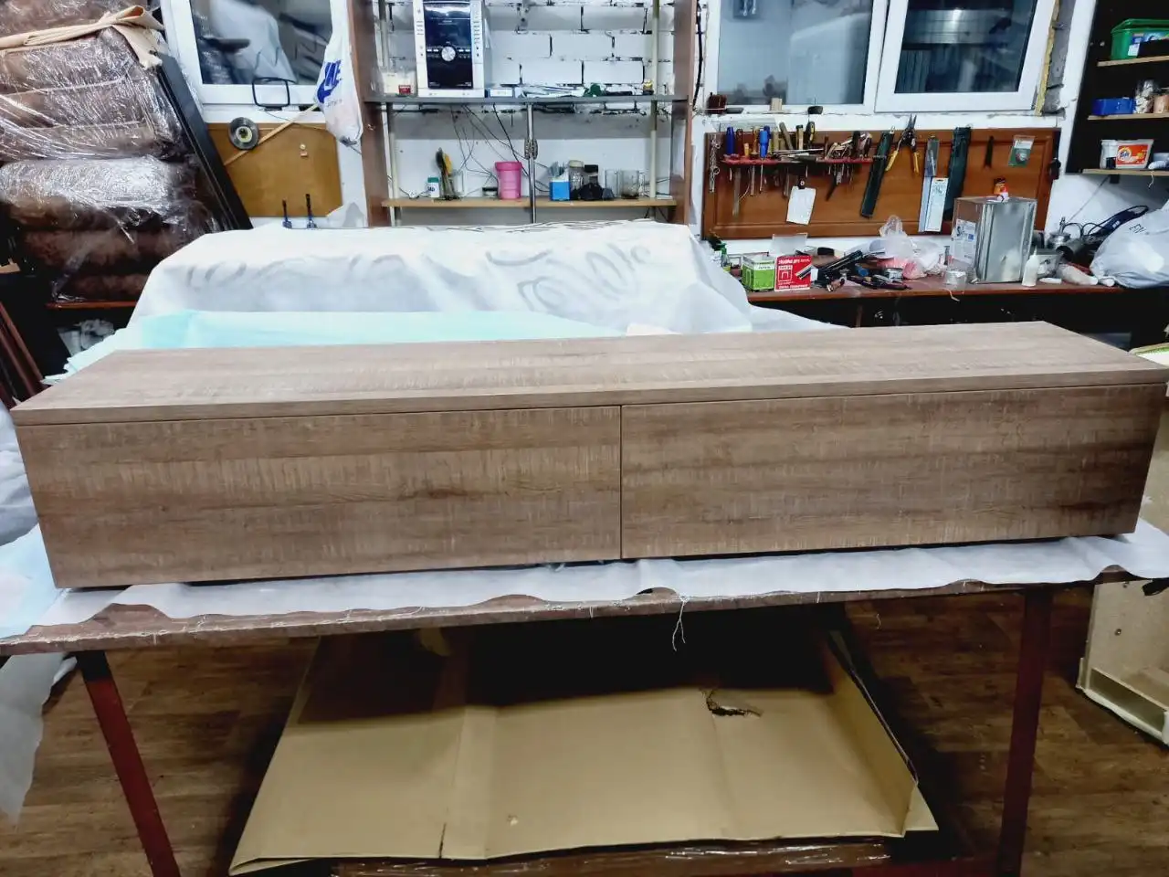 Подвесные тумбы из ЛДСП egger с газлифтом - Барахолка в Королёв