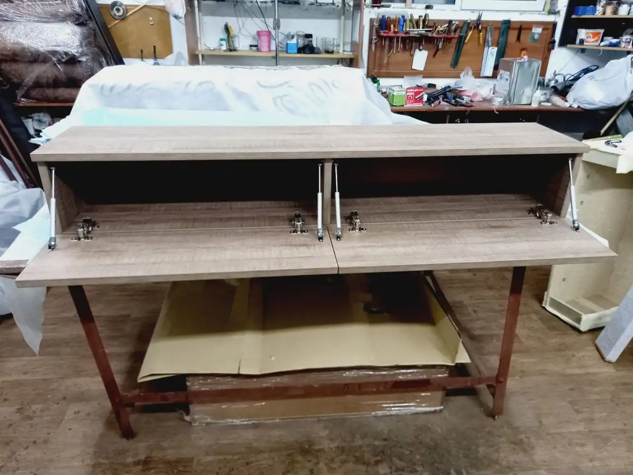 Подвесные тумбы из ЛДСП egger с газлифтом - Барахолка в Королёв