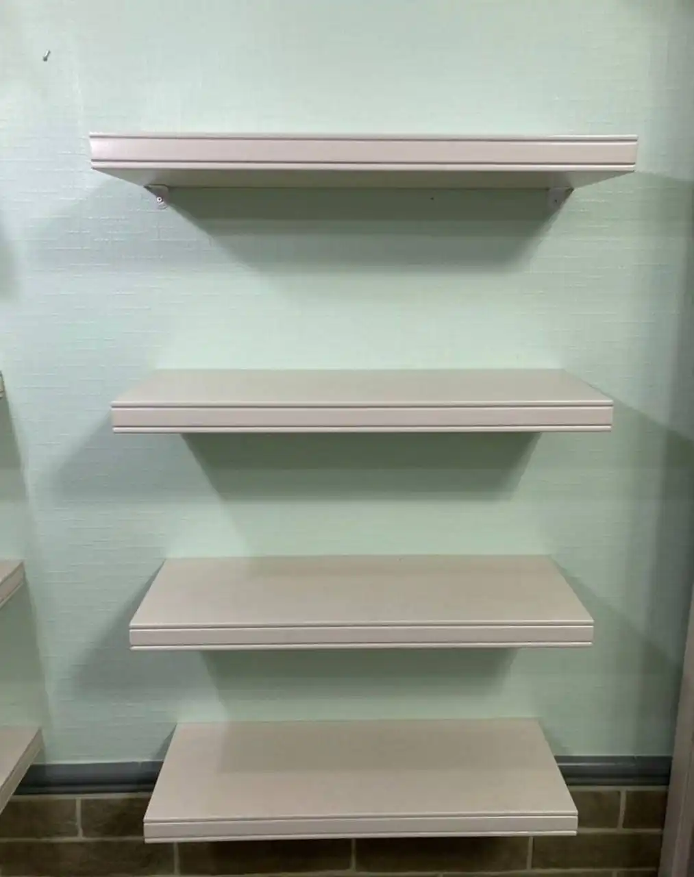 Навесная полка «Луиза» 60 см дуб белый - Полки (Для дома и дачи) в Королев