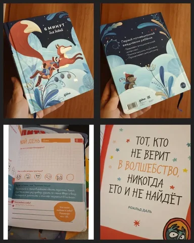 Ежедневник "6 минут для детей" для развития осознанности и эмоционального интеллекта - Барахолка в Королёв