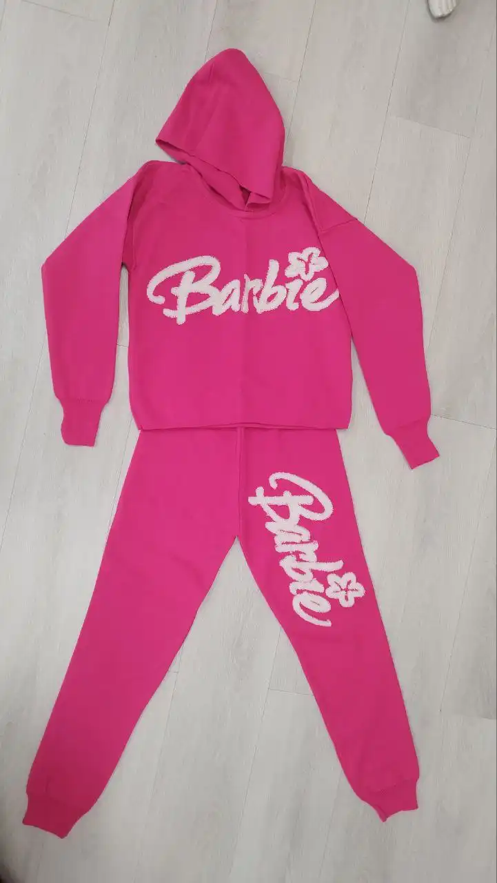 Трикотажный костюм для девочки Барби - Детская одежда (Одежда) в Королев