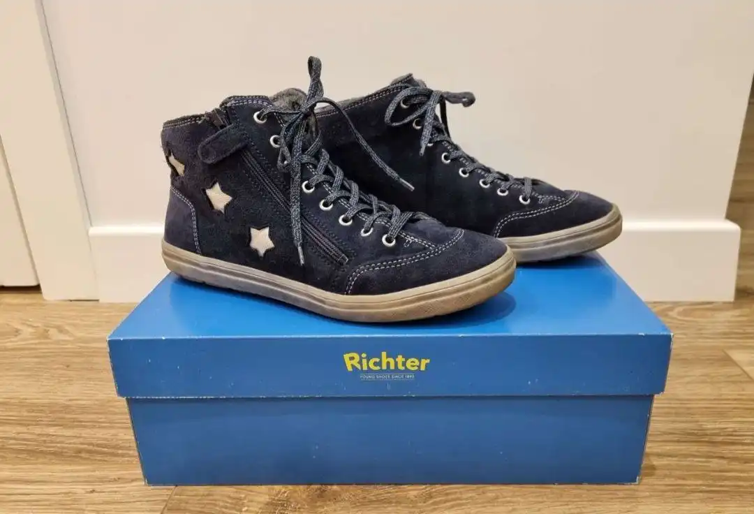 Утепленные кеды Richter для девочки размер 36-36.5 - Обувь (Товары для детей) в Королев