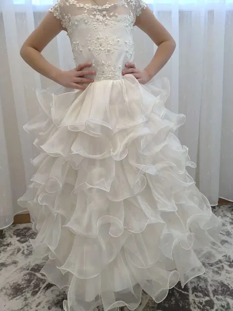 Платье для принцессы размер 6-7 лет - Одежда в Королев