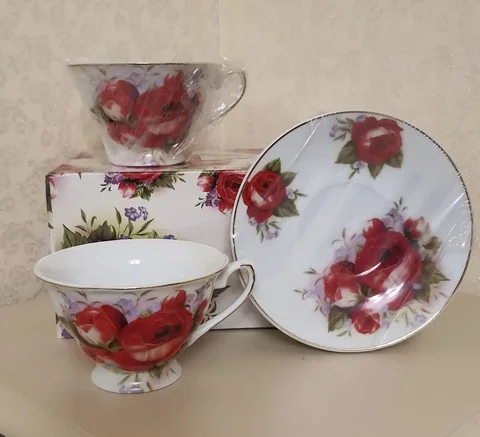 Новые фарфоровые чайные пары - Туристическое снаряжение в Королев