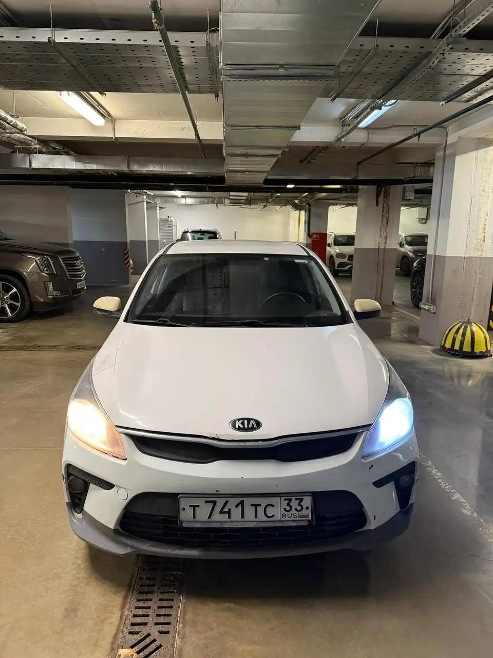 Kia Rio 2018, двигатель 1,4-акпп