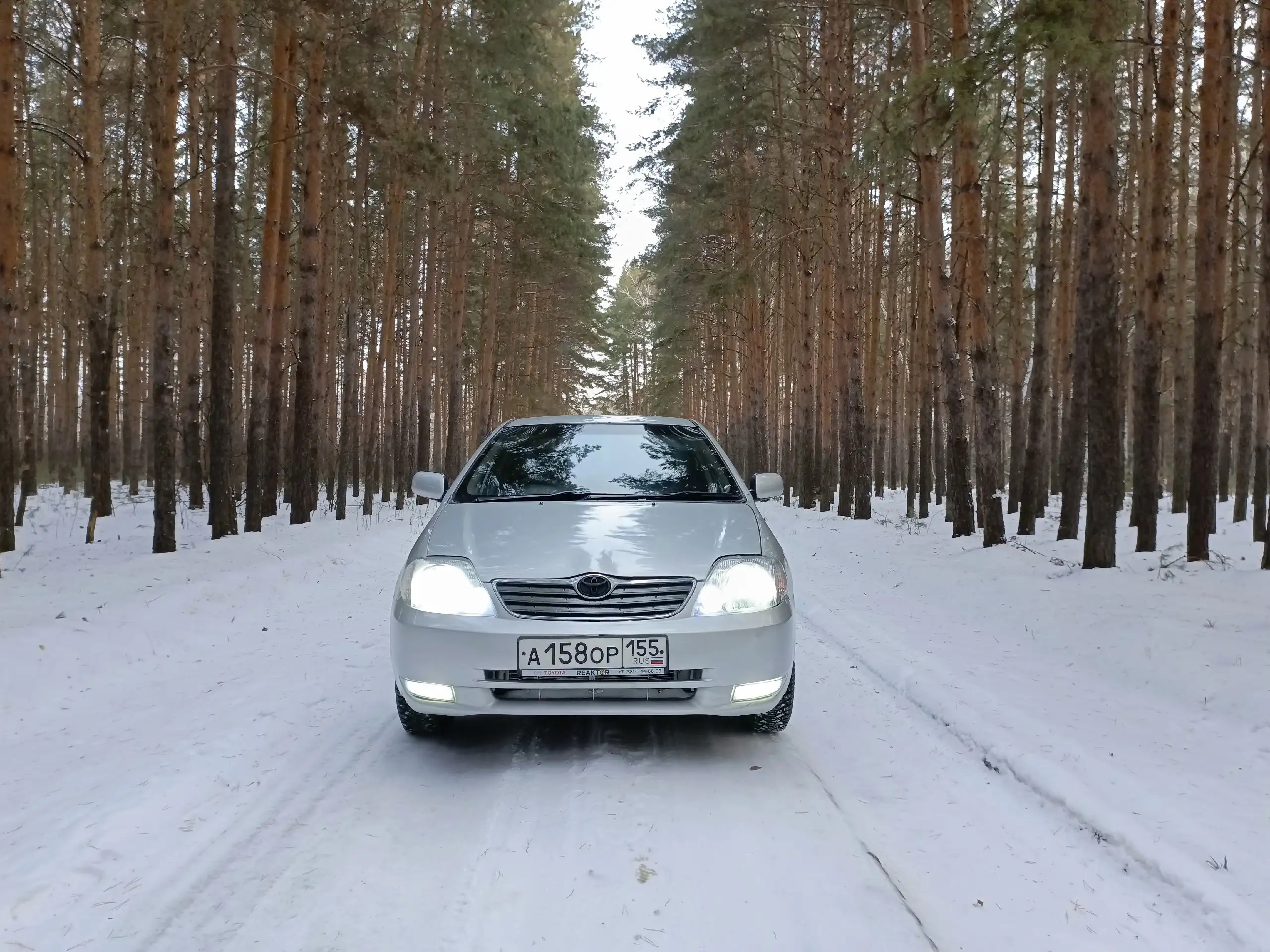 Продажа Toyota Corolla 2002 года с АКПП - Легковые автомобили (Авто) в Омск