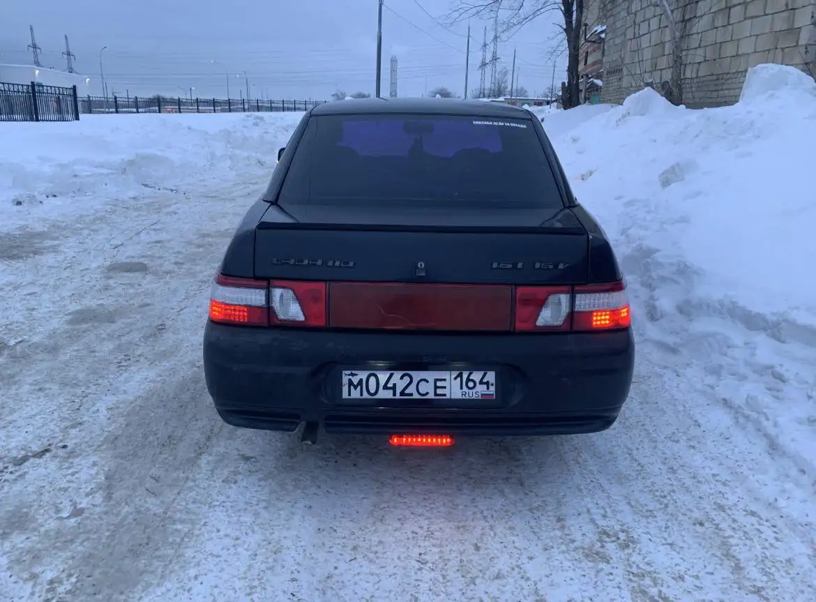 Продажа ВАЗ 2110 черного цвета 2005 года - Авто в Омск