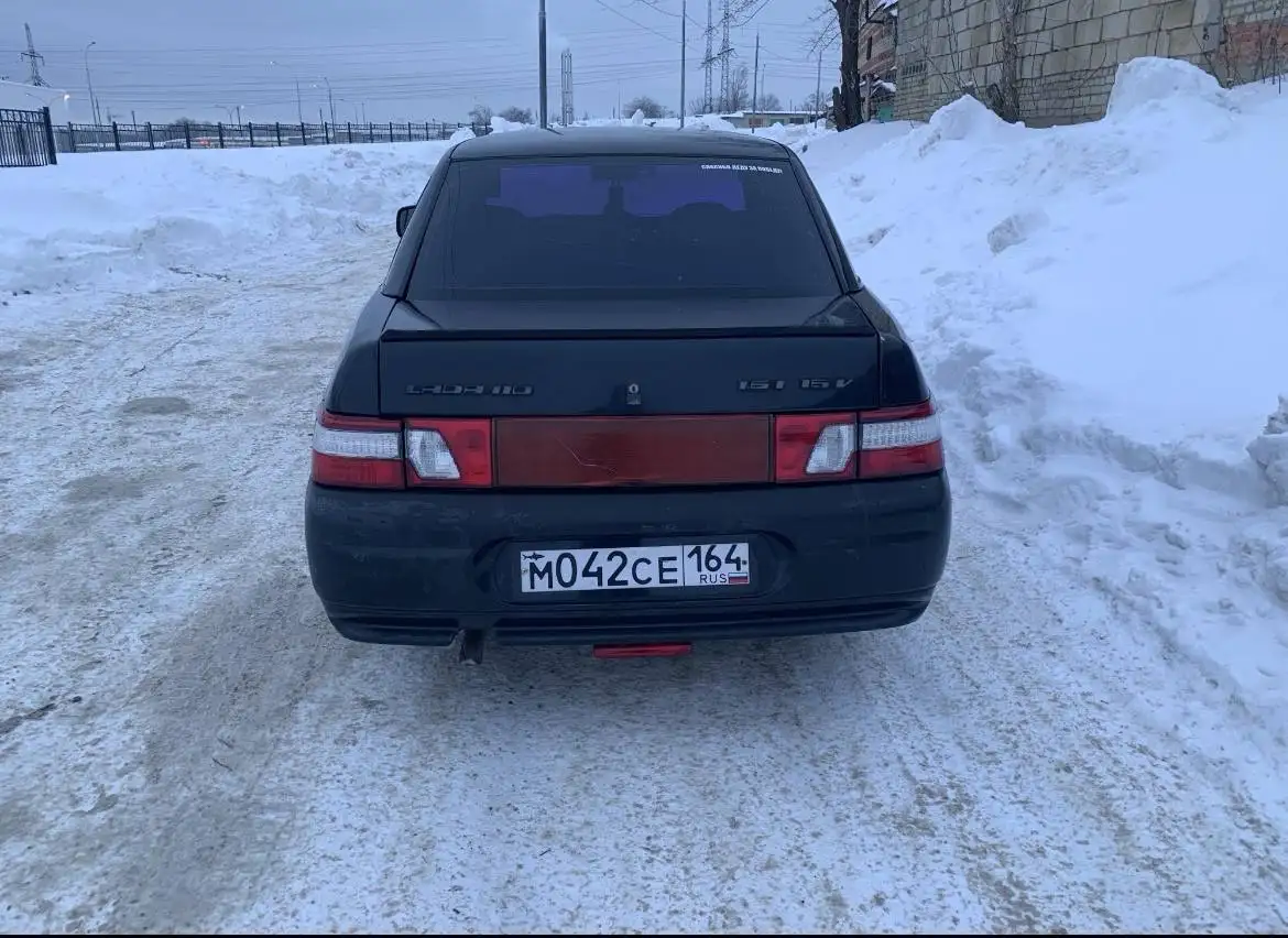 Продажа ВАЗ 2110 черного цвета 2005 года - Авто в Омск