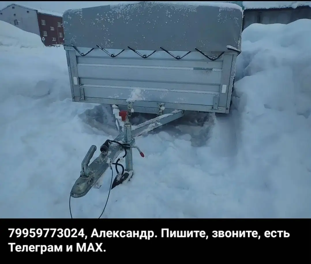 Прицеп с дугами и тентом для личных нужд - Прицепы (Авто) в Омск