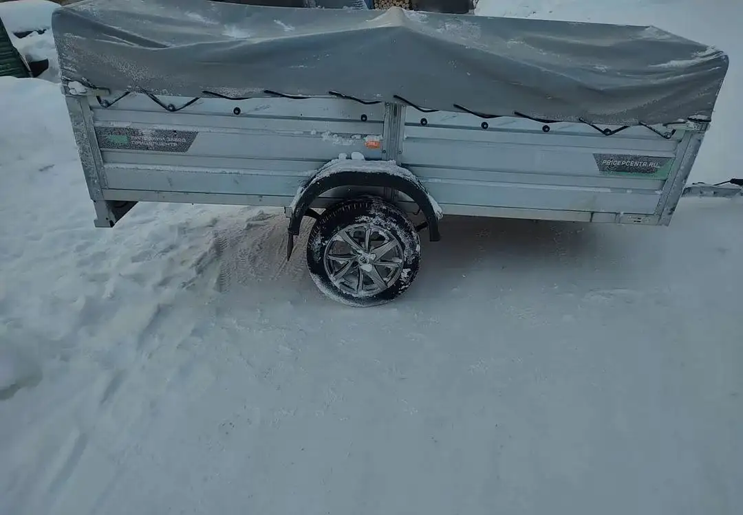 Прицеп с дугами и тентом для личных нужд - Прицепы (Авто) в Омск