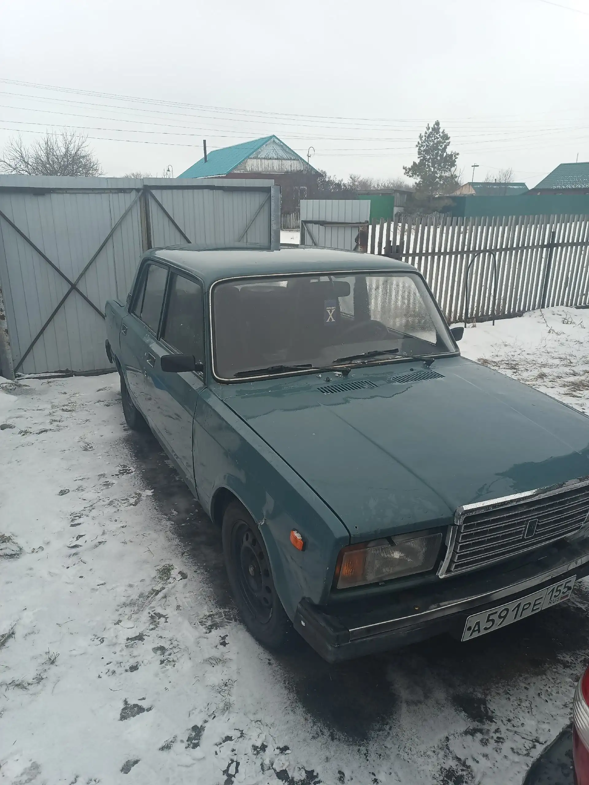 ВАЗ 2107 2004 года инжектор на ходу с резиной - Легковые автомобили (Авто) в Омск