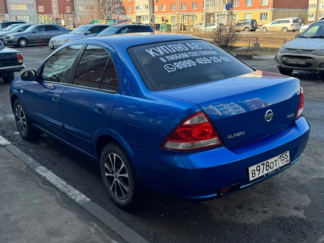 Продажа Almera Classic 2006 МКПП в хорошем состоянии - Грузовики в Омск