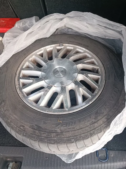 Продажа летних дисков на резине R14 5х114.3 - Аккумуляторы в Омск