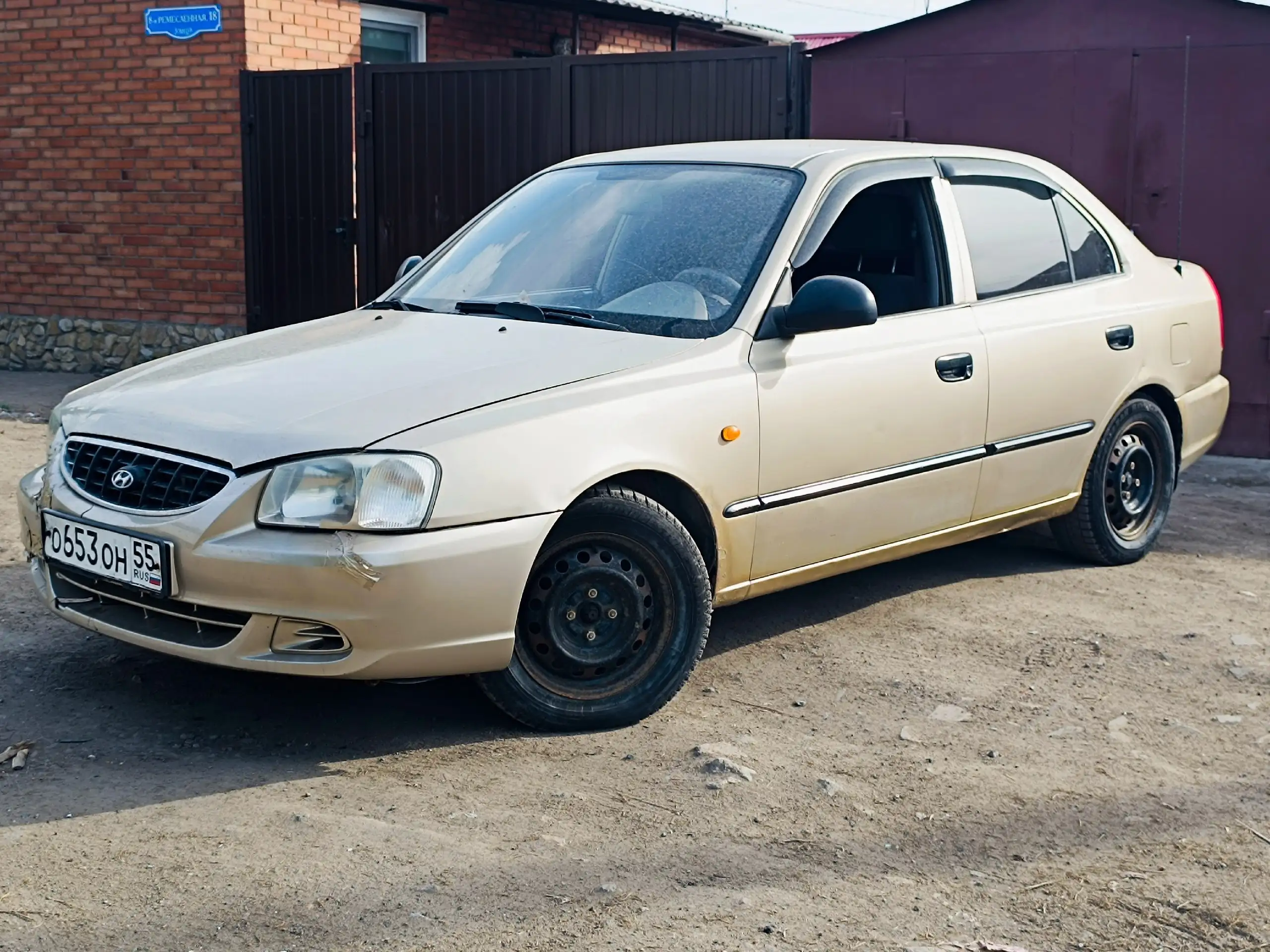 Hyundai Accent 2005, механика - Hyundai Accent (Авто) в Омск