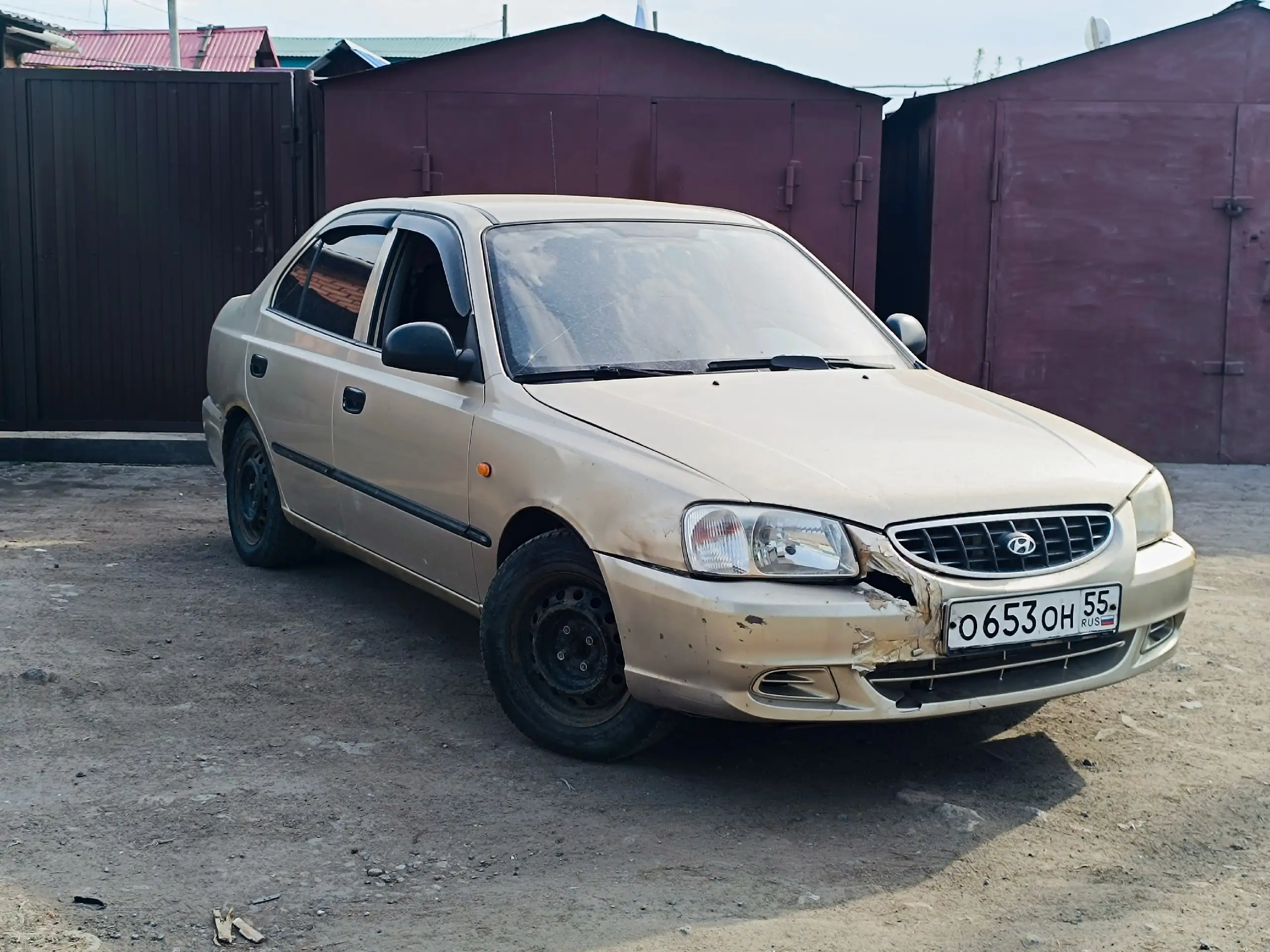 Hyundai Accent 2005, механика - Hyundai Accent (Авто) в Омск