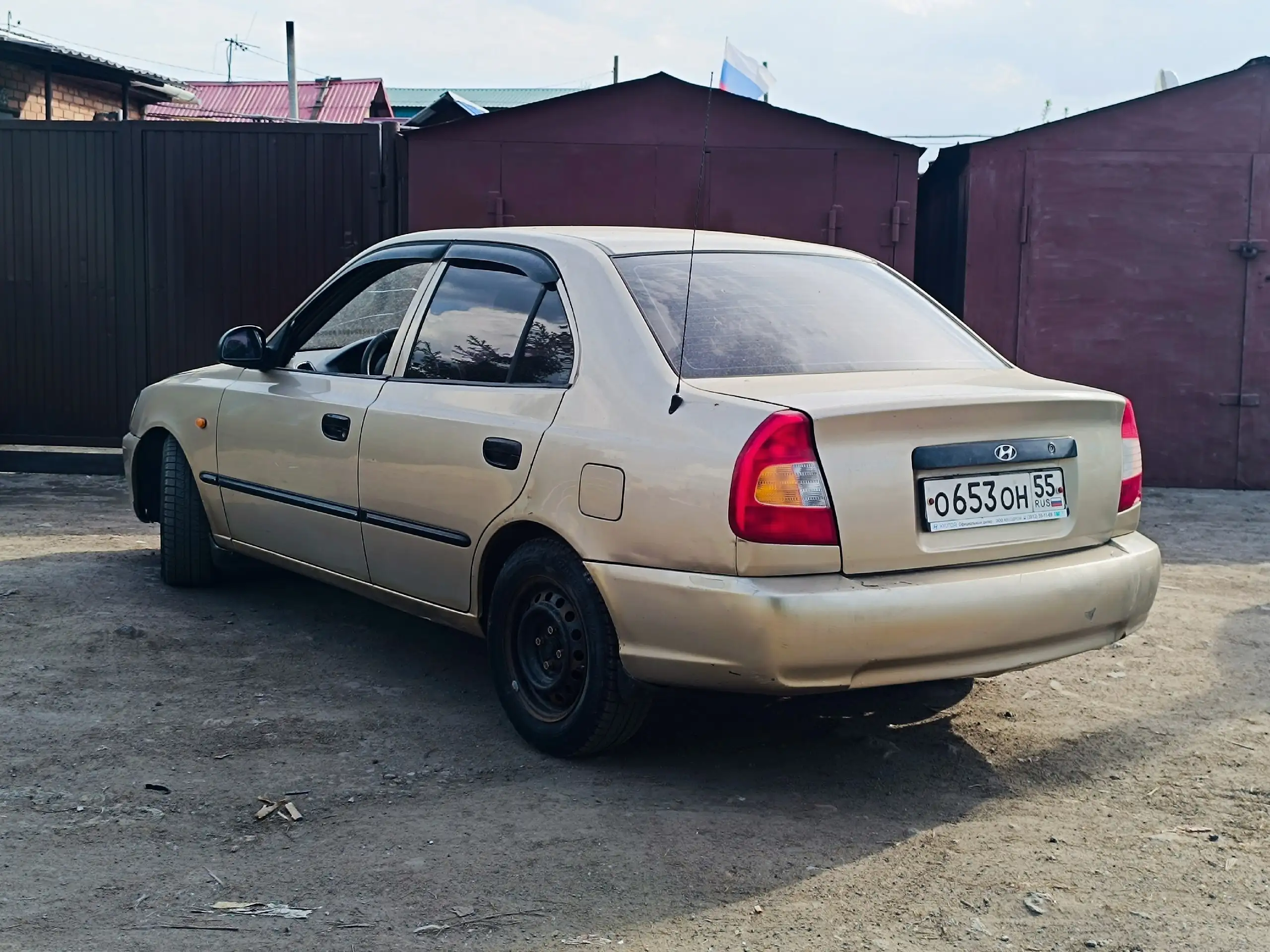 Hyundai Accent 2005, механика - Hyundai Accent (Авто) в Омск