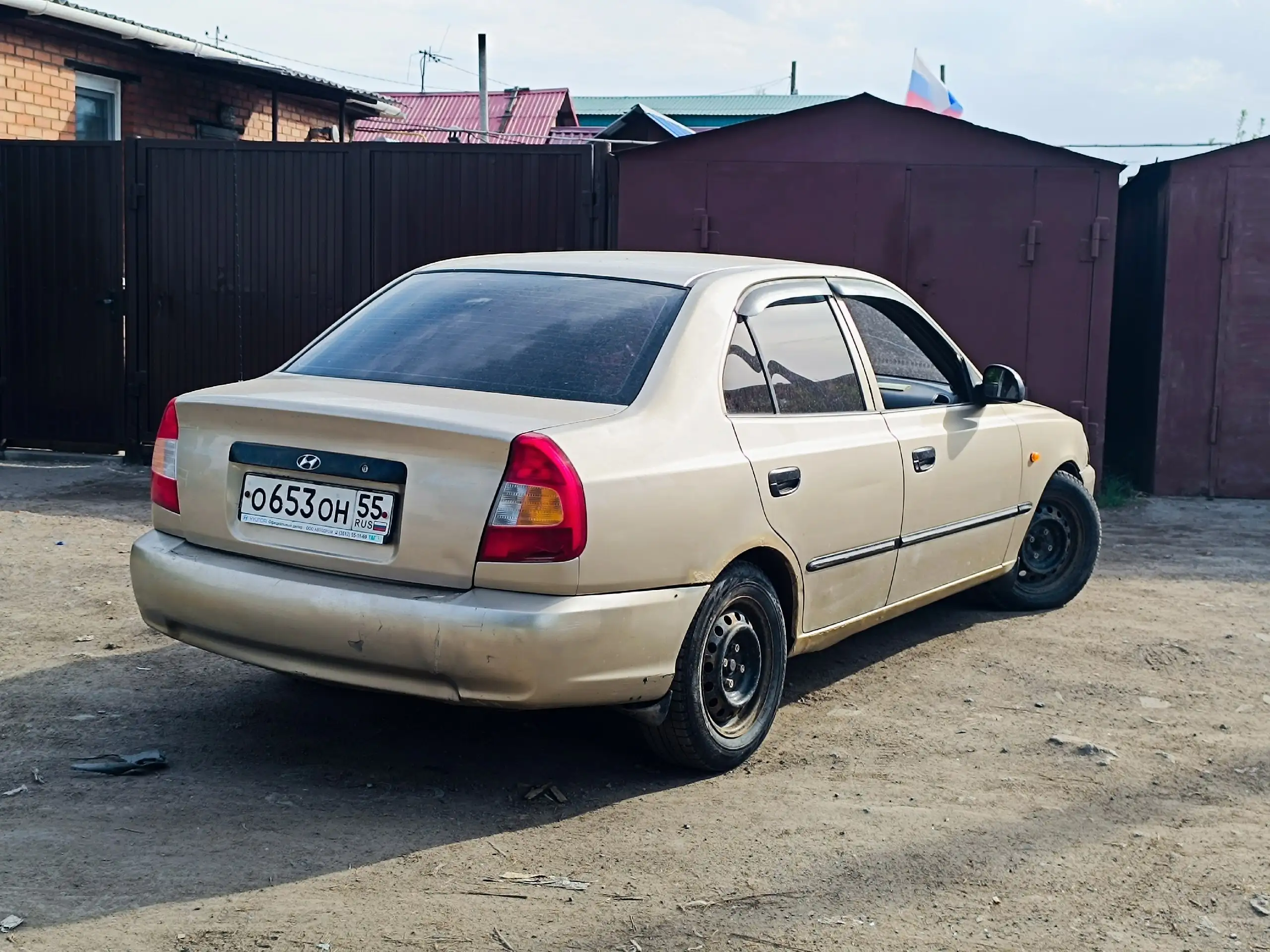 Hyundai Accent 2005, механика - Hyundai Accent (Авто) в Омск