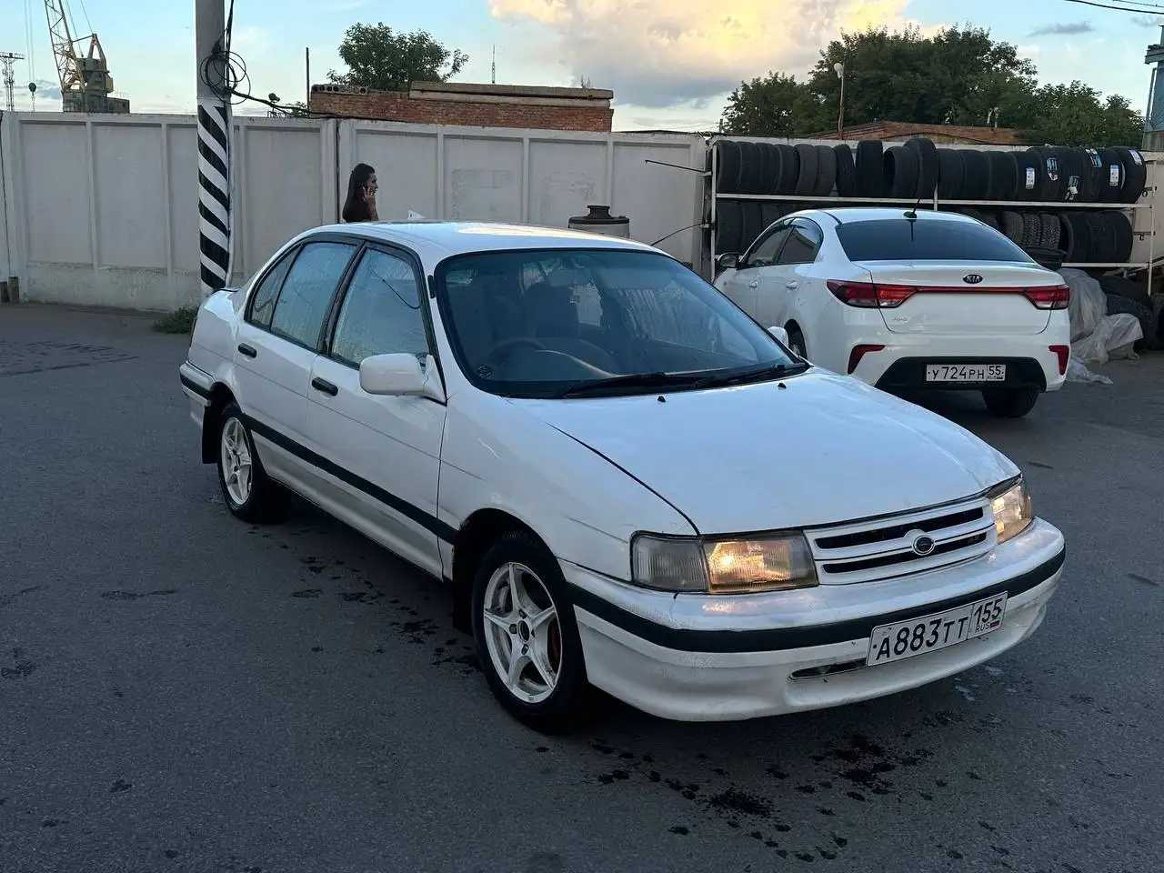 Toyota Corsa 1991 года - Легковые автомобили (Авто) в Омск