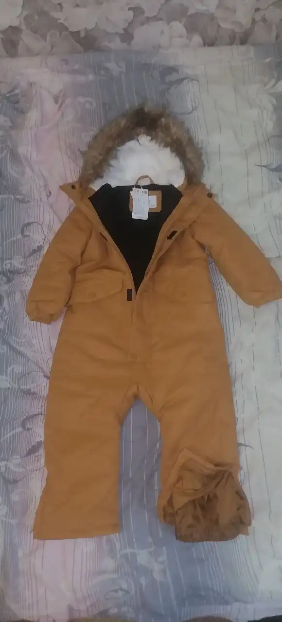 Комбинезон зимний для мальчика рост 104