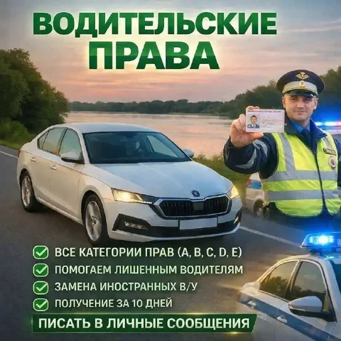 Помощь с получением водительских прав всех категорий - Удаленная работа в Вологда