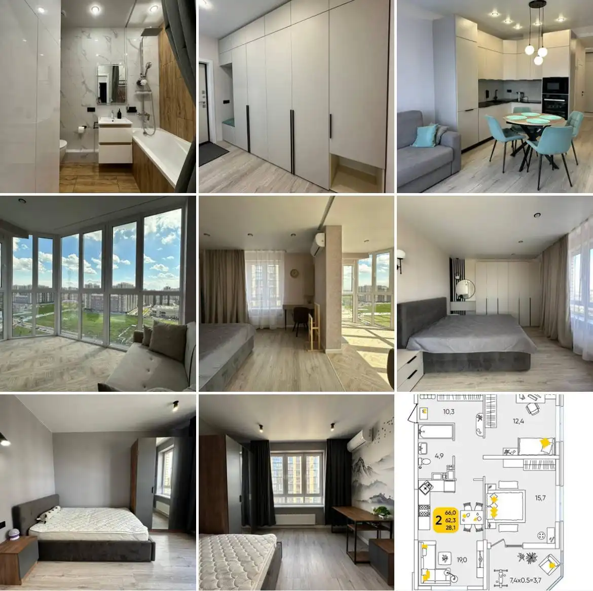 ЖК ЛЮБИМОВО Е3 Квартира с ремонтом