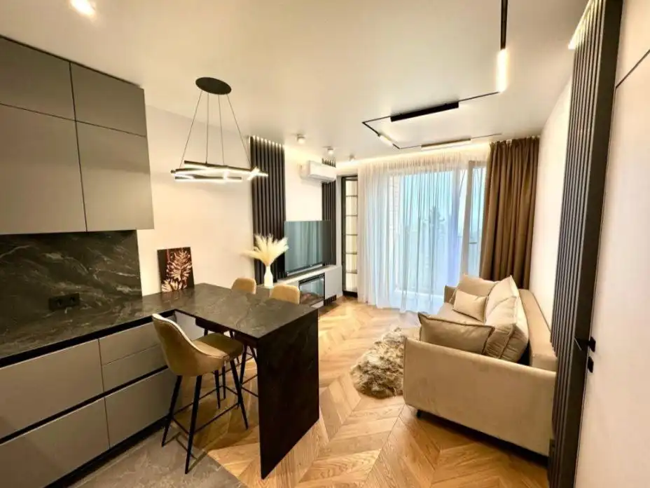 Апартамент 45 кв.м с видом на море в ЖК Моравия, Центр Сочи