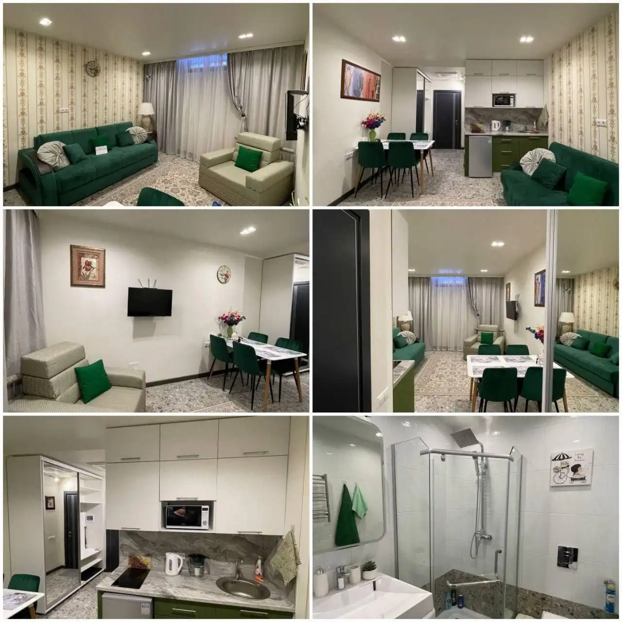 Студия 25 кв с ремонтом и мебелью в Эстосадке