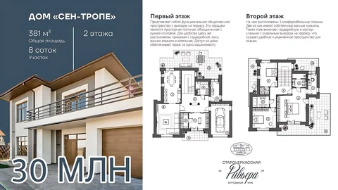 Продажа жилого дома в коттеджном поселке Старочеркасская Ривьера - Земельные участки в Ростов-на-Дону