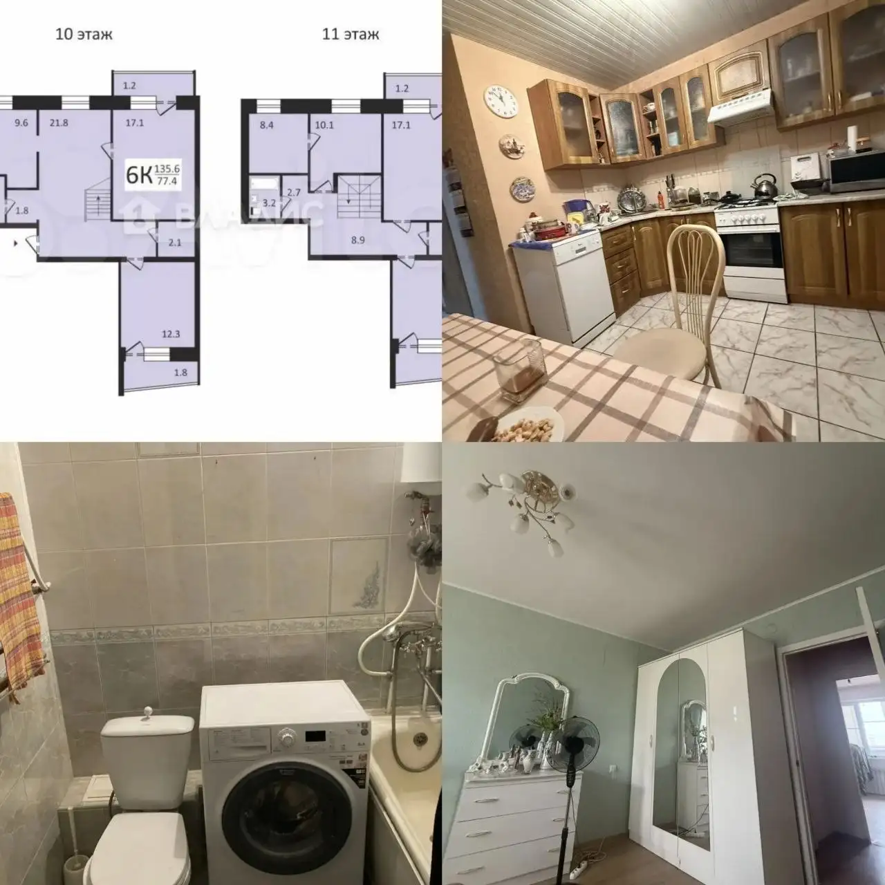 Продажа 6-комнатной квартиры в центре, 141 м² - Продажа (Недвижимость) в Краснодар