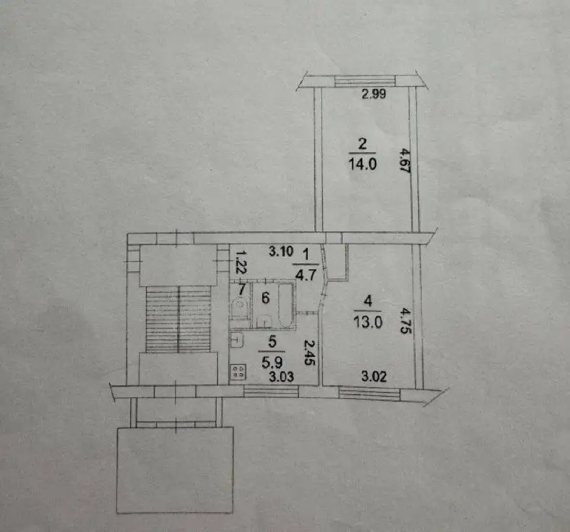Квартира в Кубинке, 41.4 м² - Квартиры (Недвижимость) в Кубинка