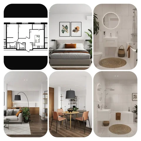 Уступка квартиры в ЖК Патрики, 5 этаж, 57.76 кв.м, с ремонтом - Недвижимость в Краснодар