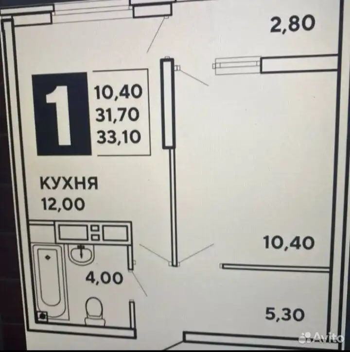 Квартира в ЖК Самолет-1 от собственника