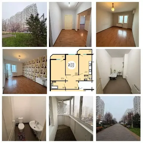 Квартира в ЖК Московский, редкая планировка - Недвижимость в Краснодар