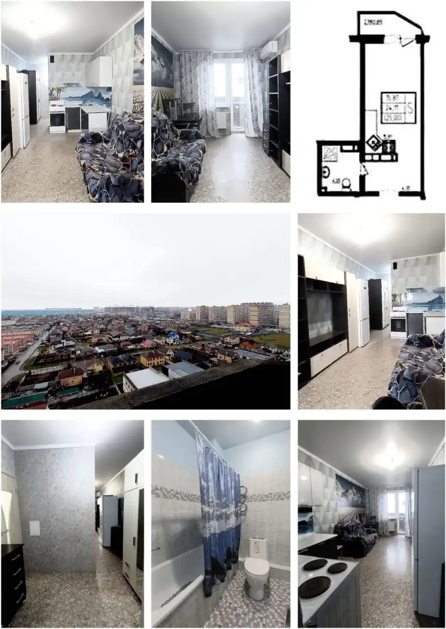 Студия в ЖК ПОБЕДА в Краснодаре - Квартиры (Недвижимость) в Краснодар