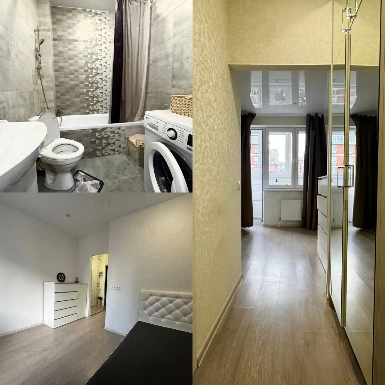 Студия в ЖК «Самолёт» с ремонтом и мебелью - Квартиры (Недвижимость) в Краснодар