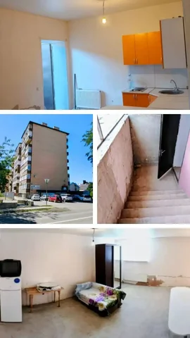 Студия 31м2 на Комарова, цоколь, отдельный вход - Земля в Краснодар